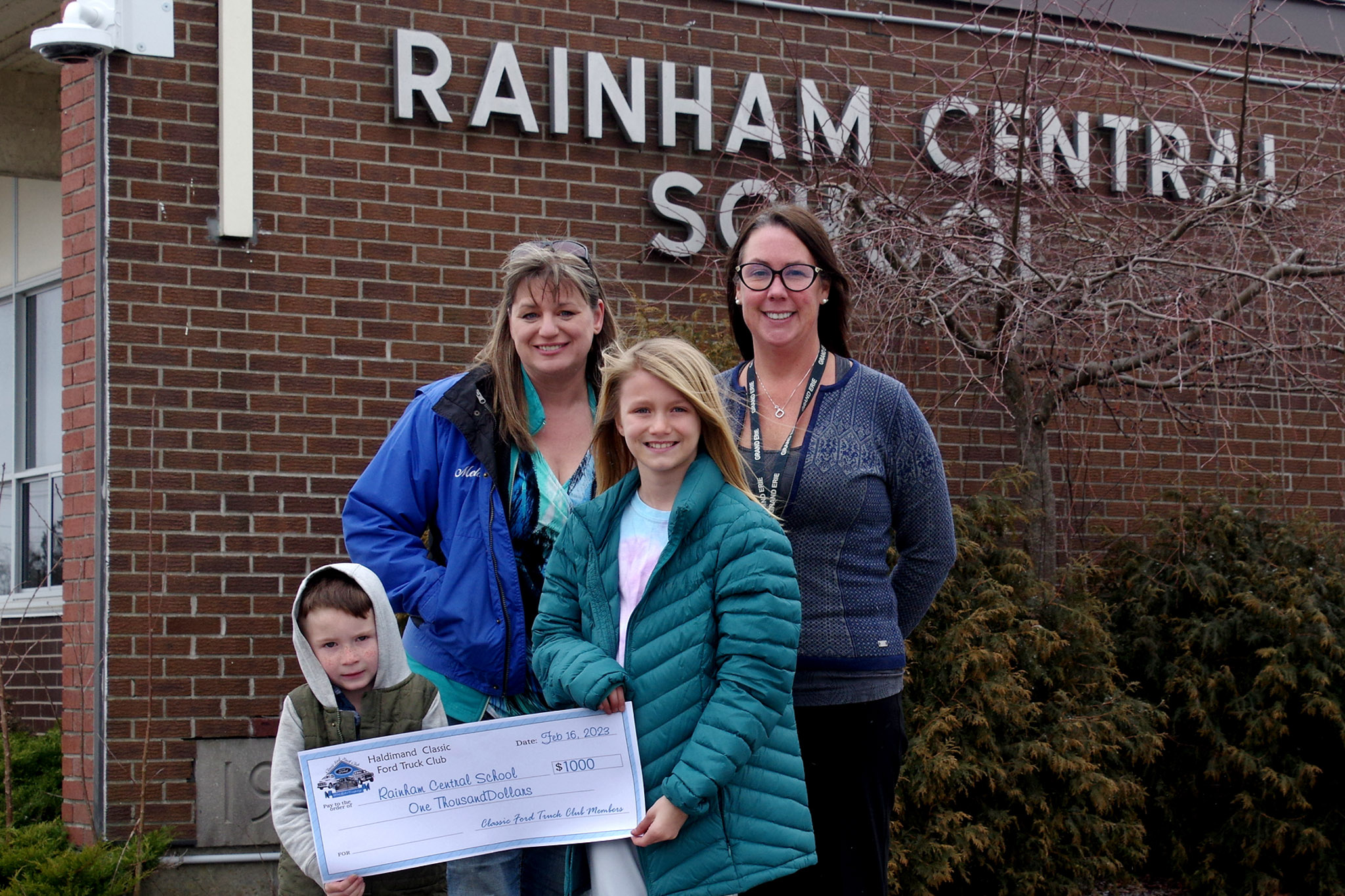 Featured image for $1,000 donation for Rainham Central