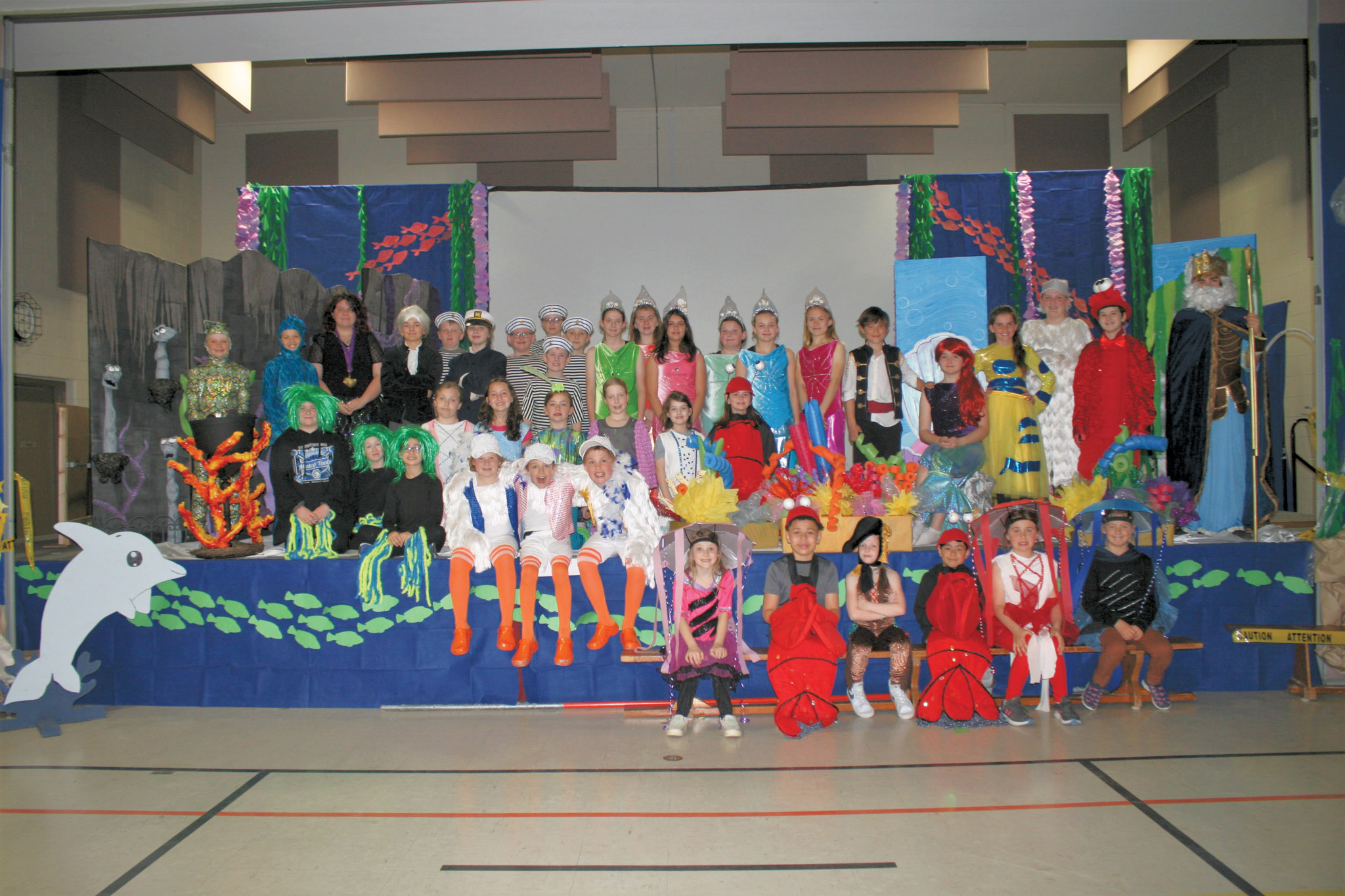 Featured image for Jarvis students hit the stage with The Little Mermaid Jr.