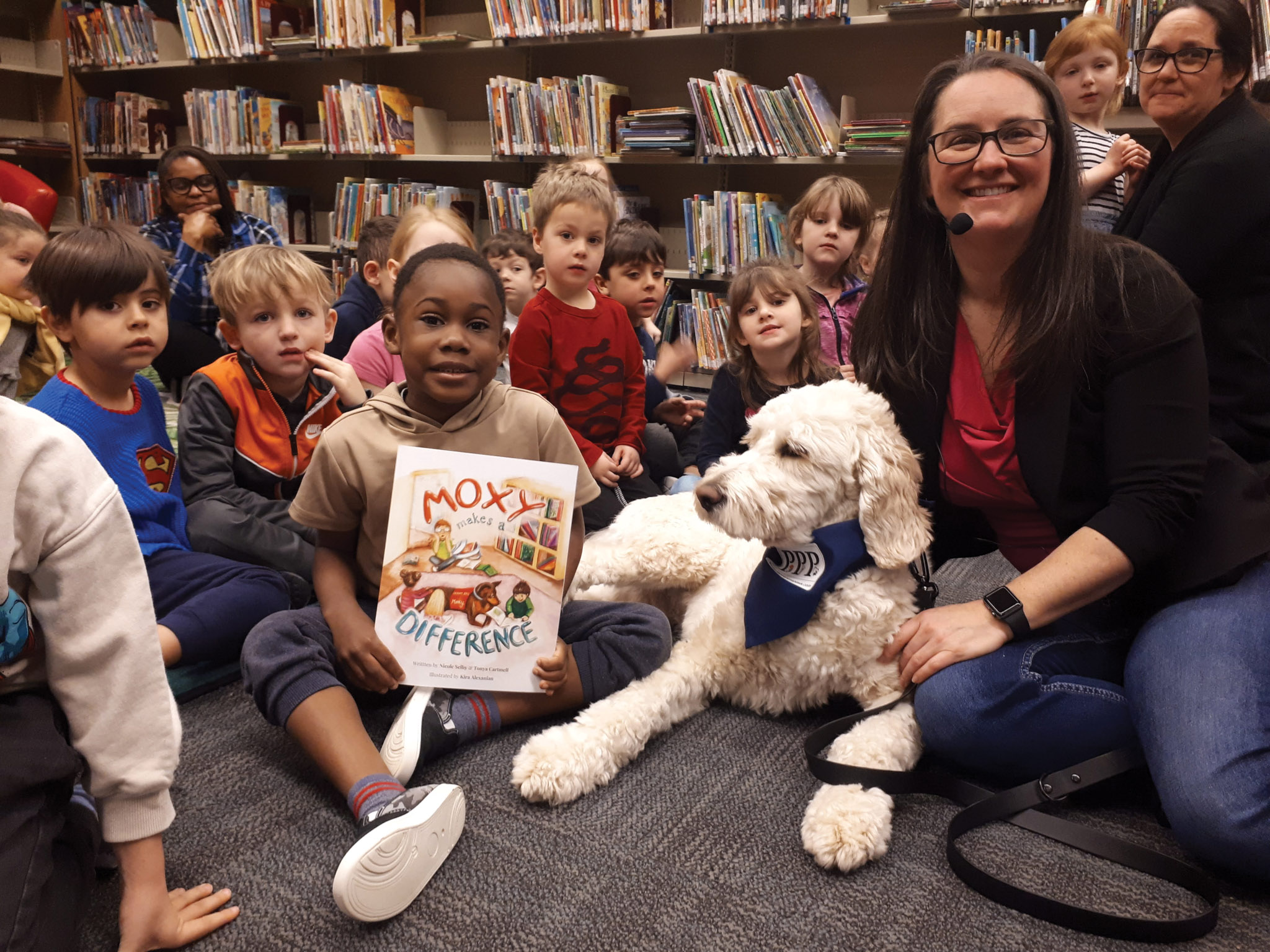 Featured image for Moxy’s story makes a difference for Notre Dame students