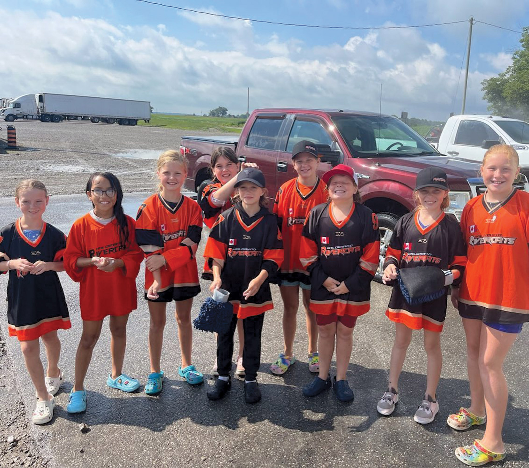 Featured image for Haldimand Rivercats raise over $2K with car wash