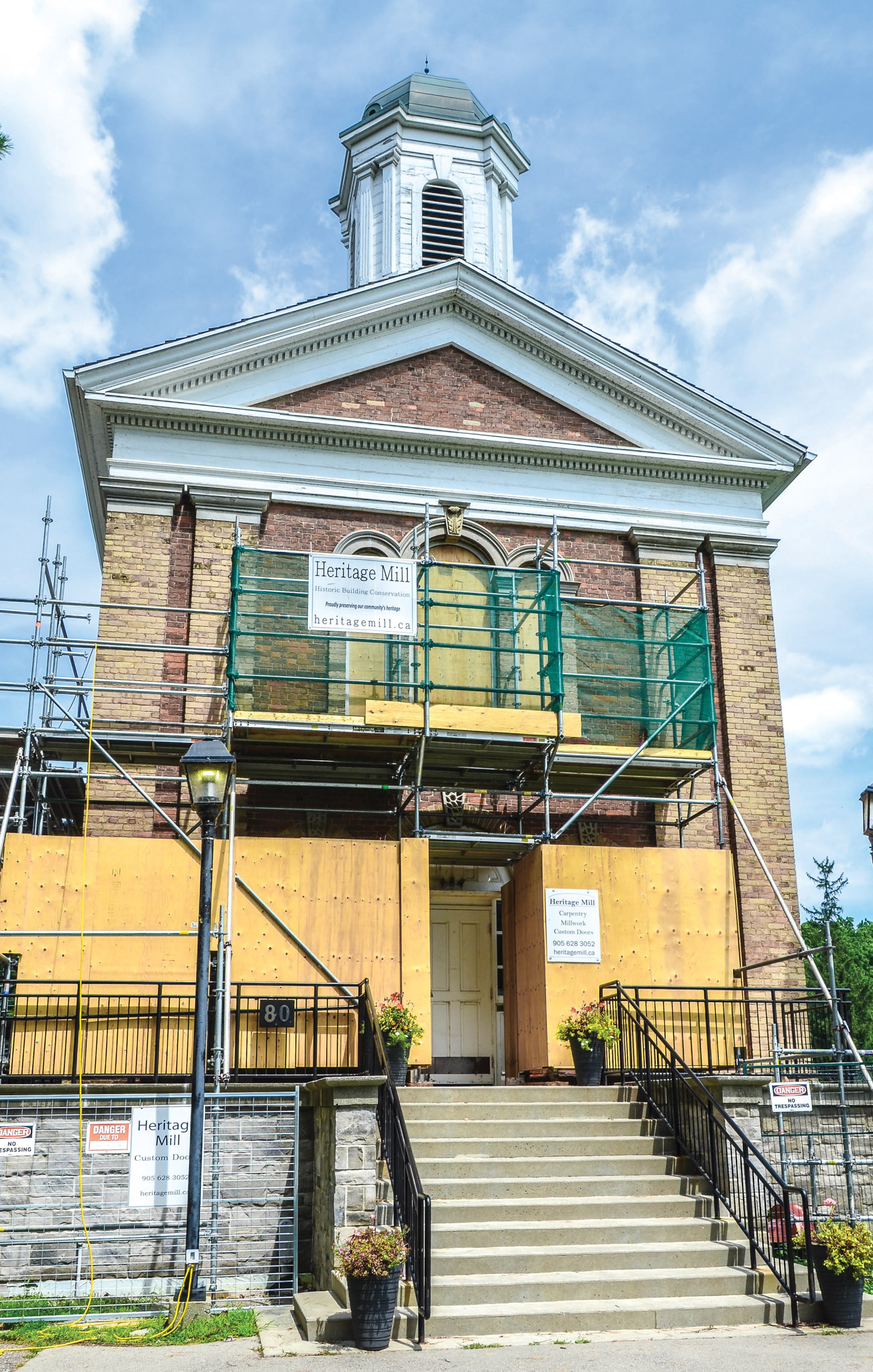 Featured image for Project underway to repair and replace windows at Edinburgh Square and Cultural Centre