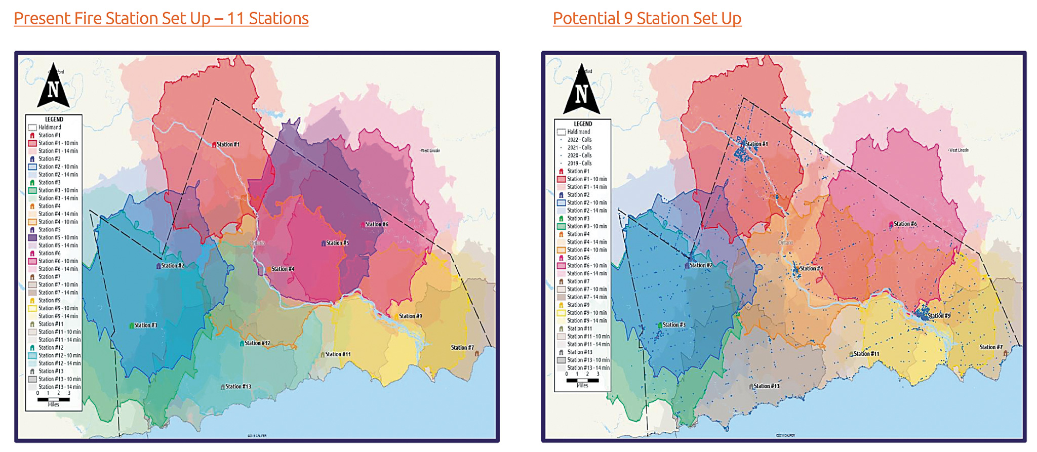 9 station coverage graphic | The Haldimand Press