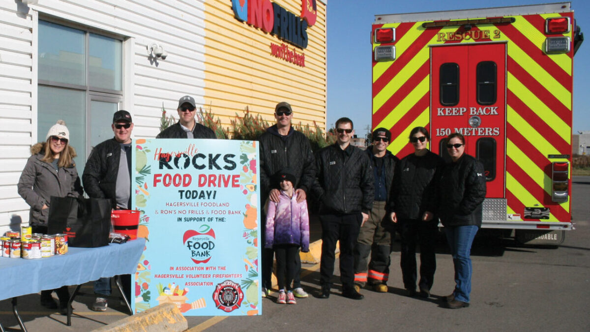 Hagersville Rocks & Hagersville Fire support food bank | The Haldimand ...