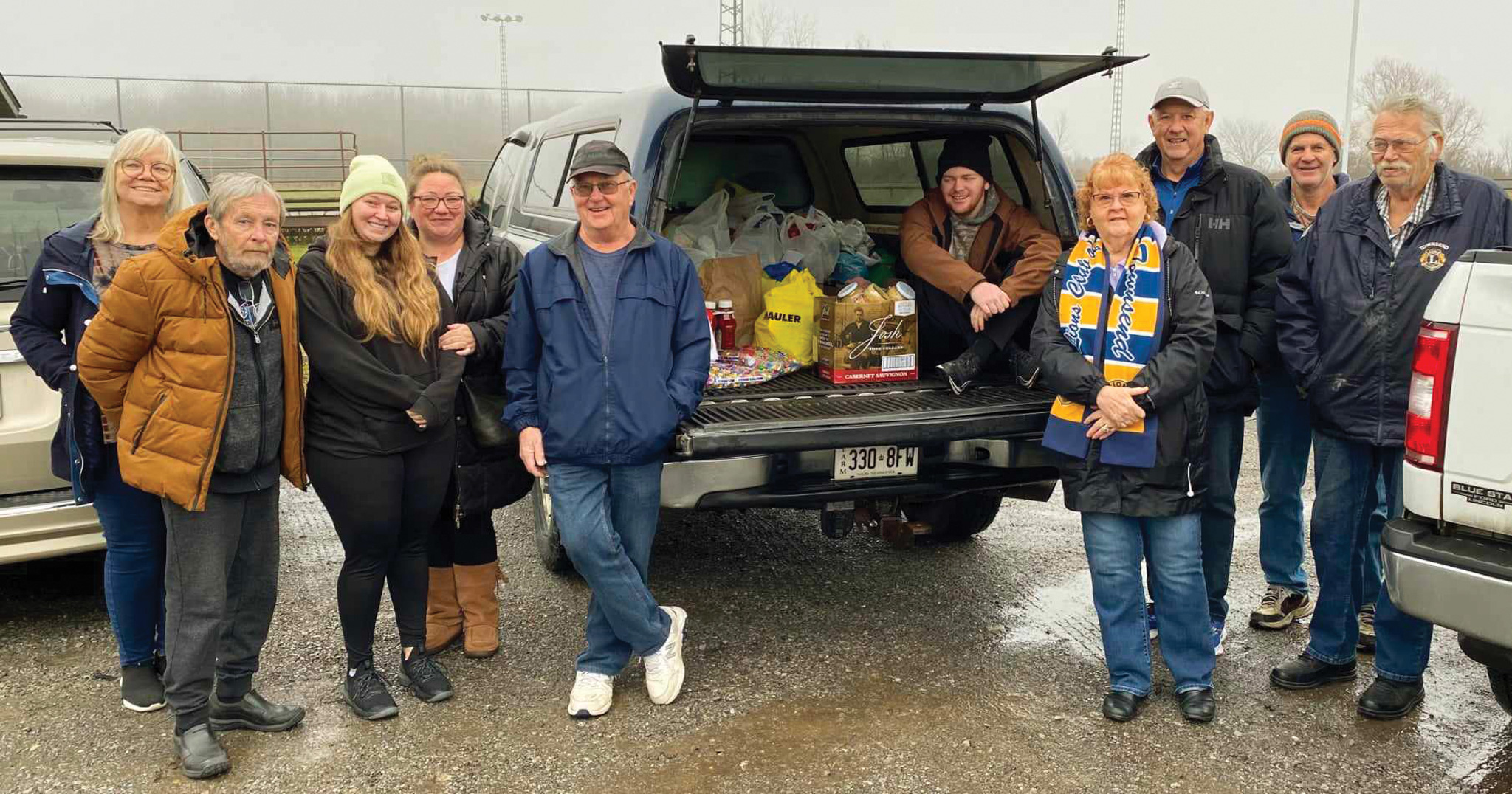 Featured image for Townsend Lions hold food drive for Caring Cupboard