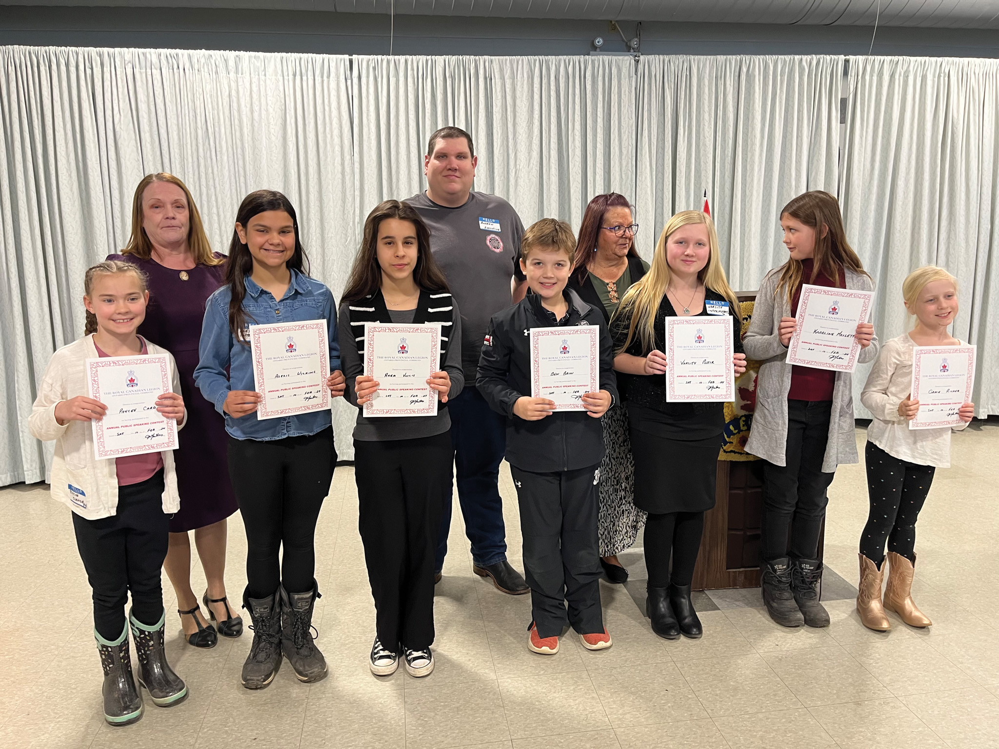 Featured image for Hagersville Legion hosts annual public speaking zone competition