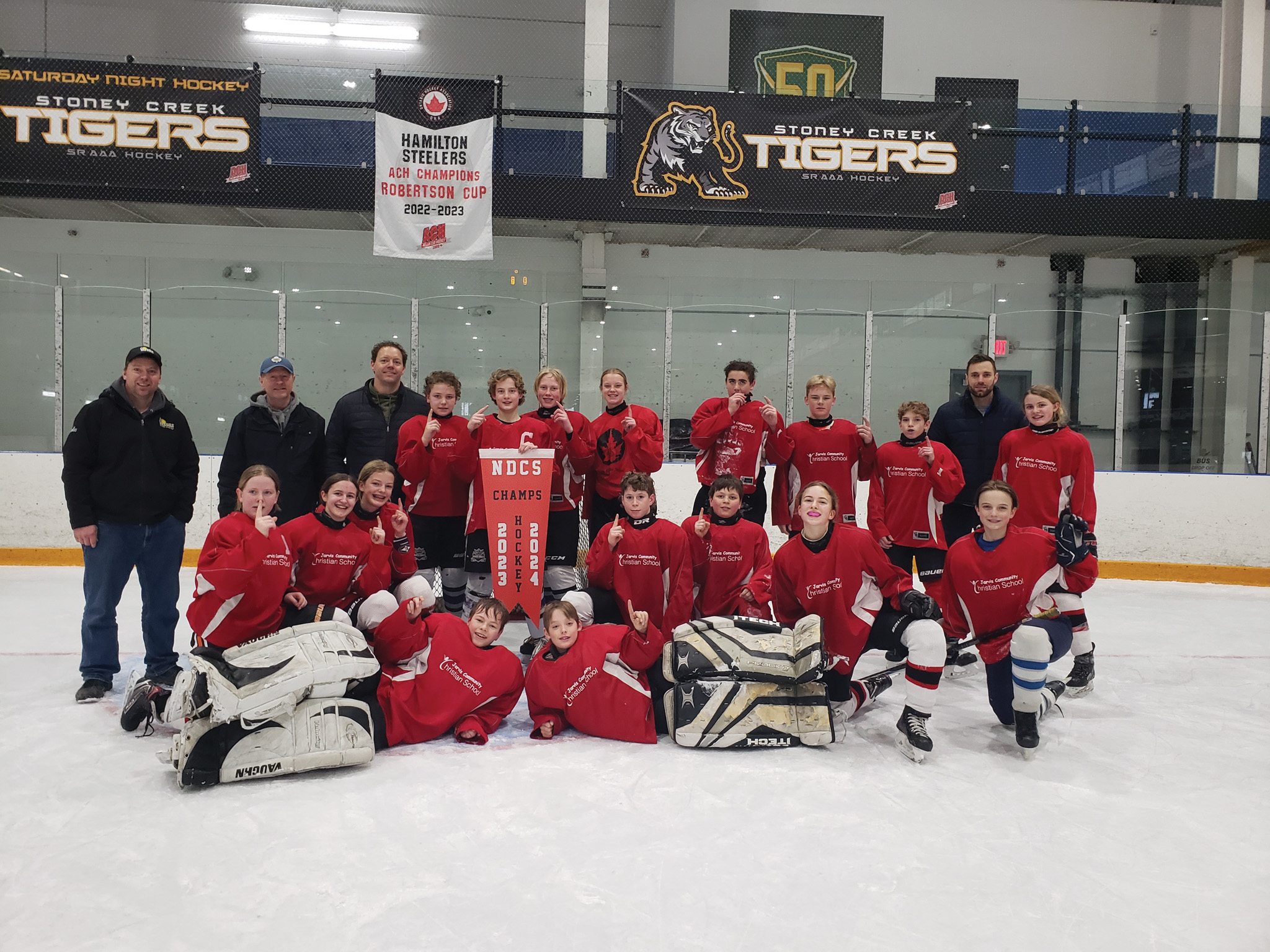 Featured image for Jarville hockey brings home the gold