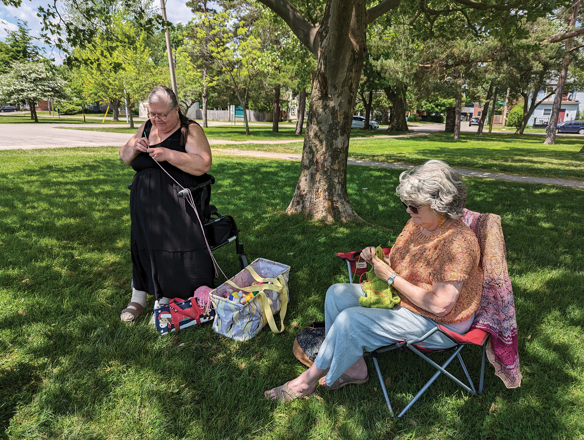 Featured image for Fibre artists invited to World Wide Knit in Public Day in Hagersville