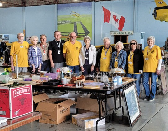 Featured image for Something for everyone at annual RCAF No. 6 Dunnville Museum yard sale