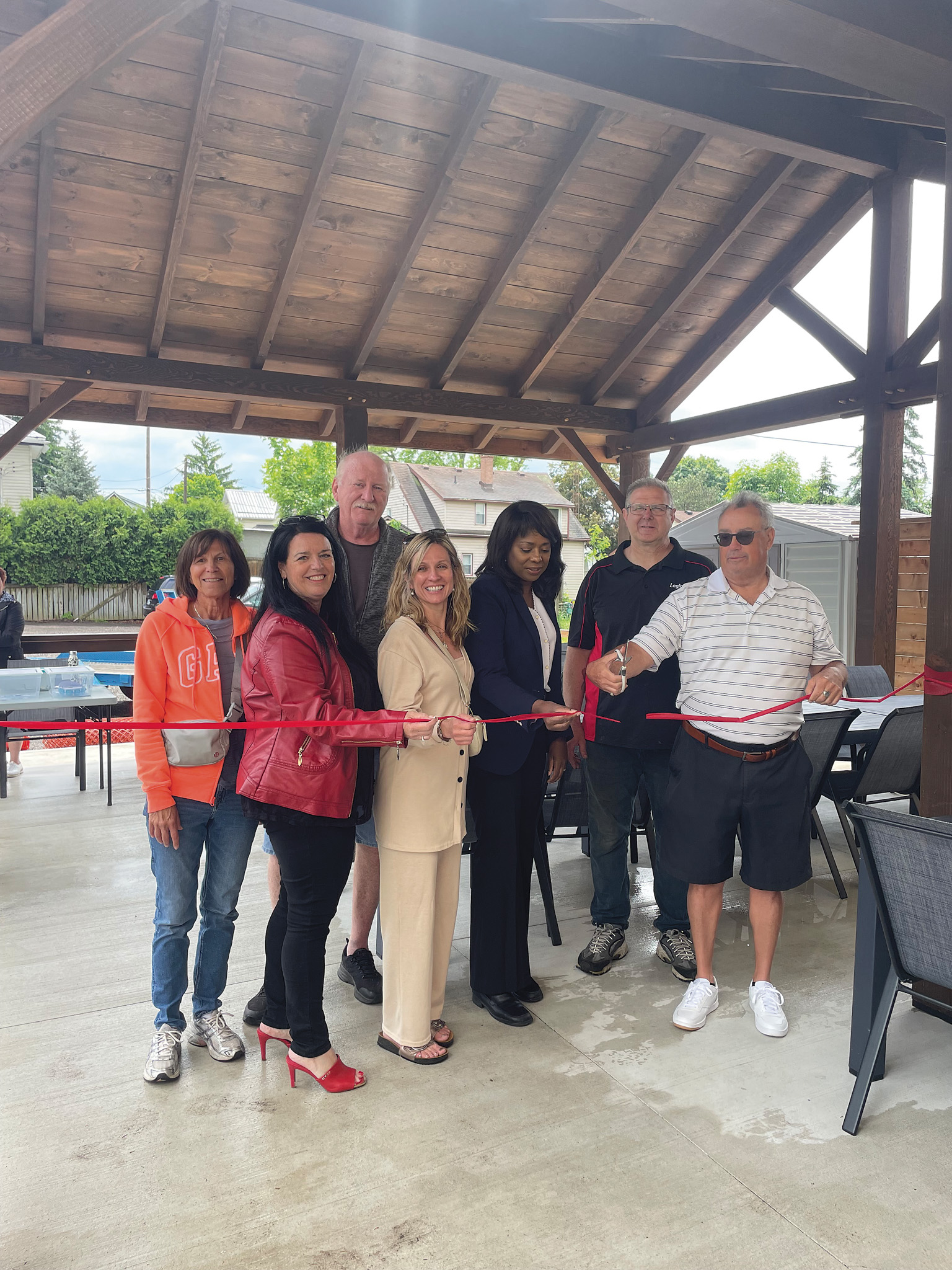 Featured image for Cayuga Legion launches new pavilion to enjoy