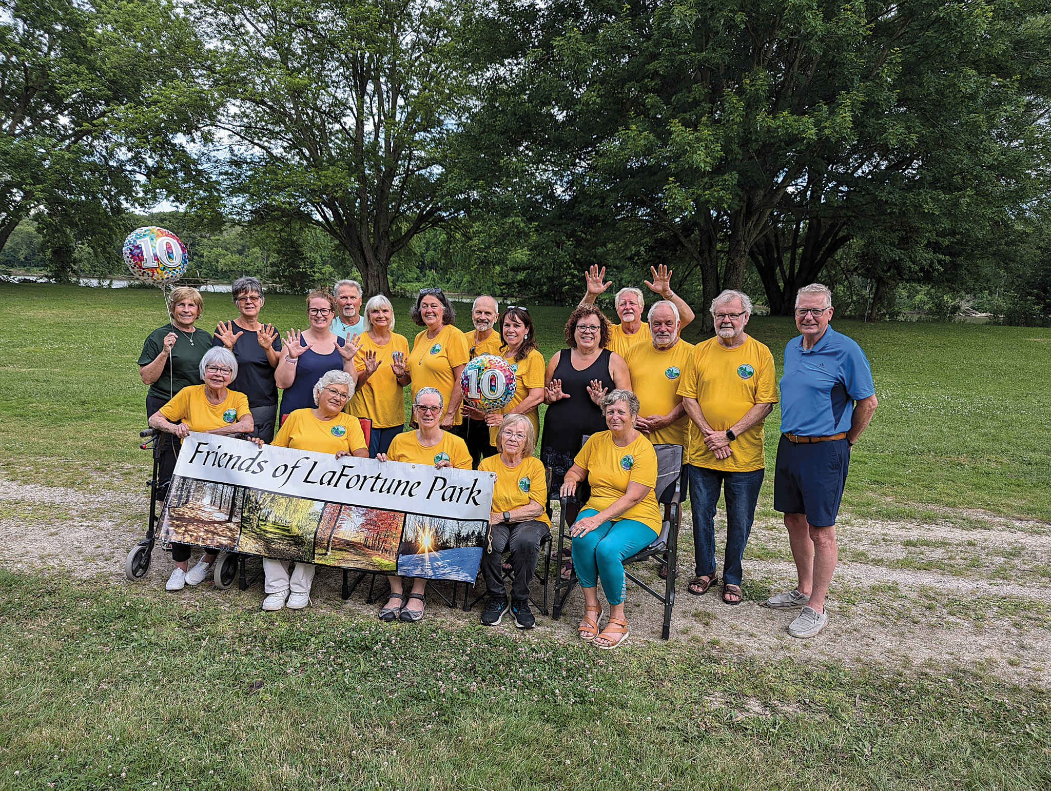 Featured image for Friends of LaFortune Park celebrate 10 years of supporting greenspace in Caledonia