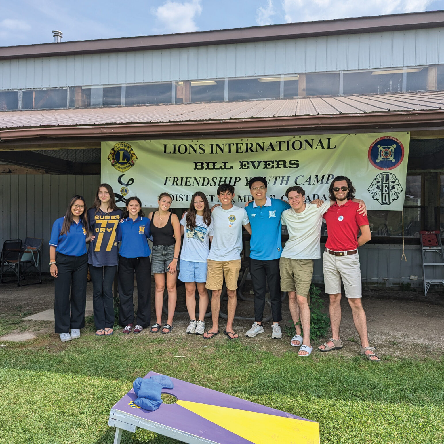Featured image for International youth visit Hagersville with Lions program