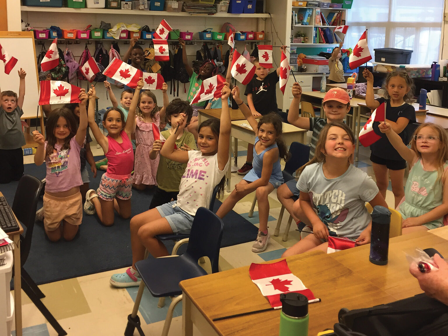 Featured image for Hagersville students celebrate Canada with Lions Club