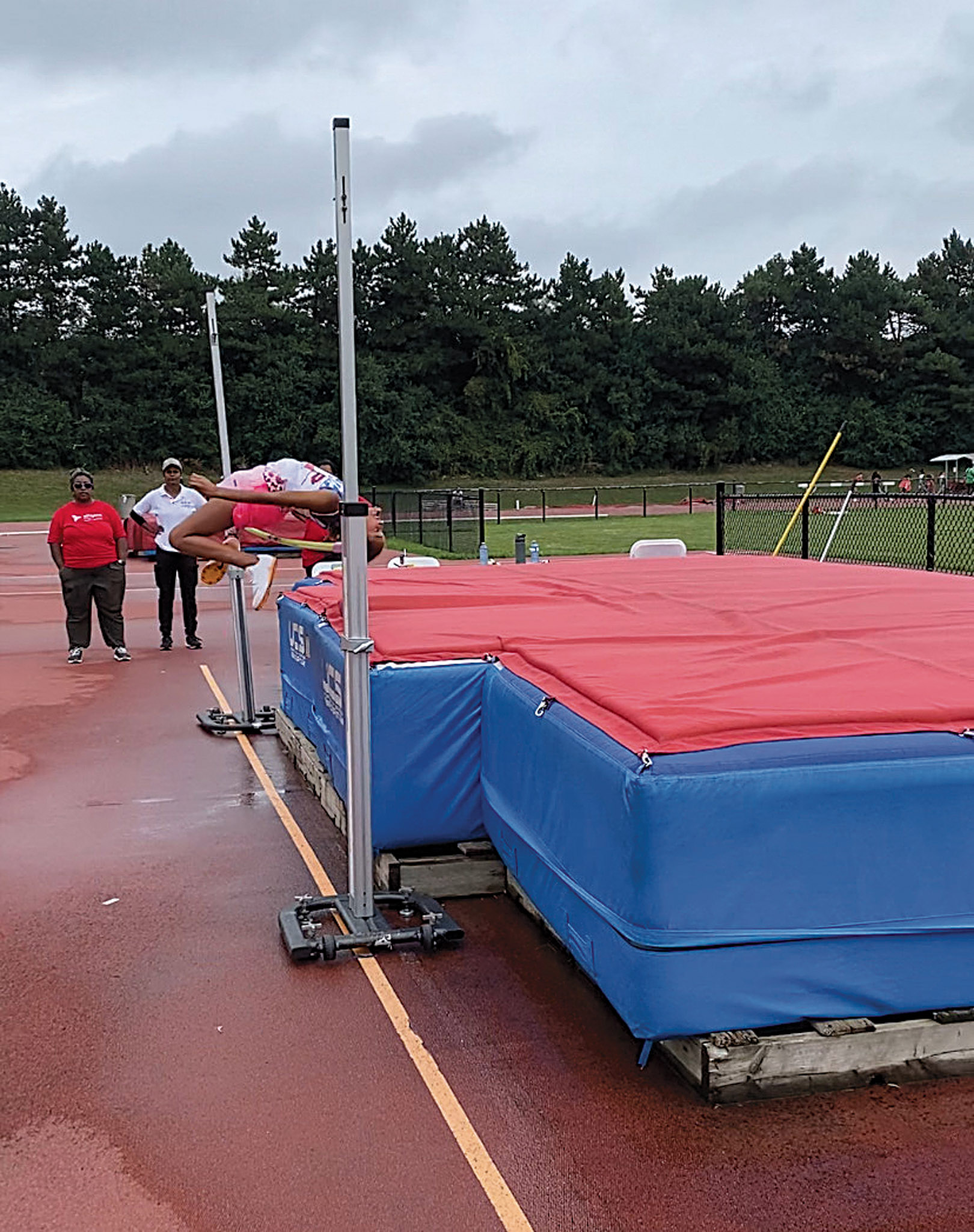 Featured image for New high jump athlete making a mark