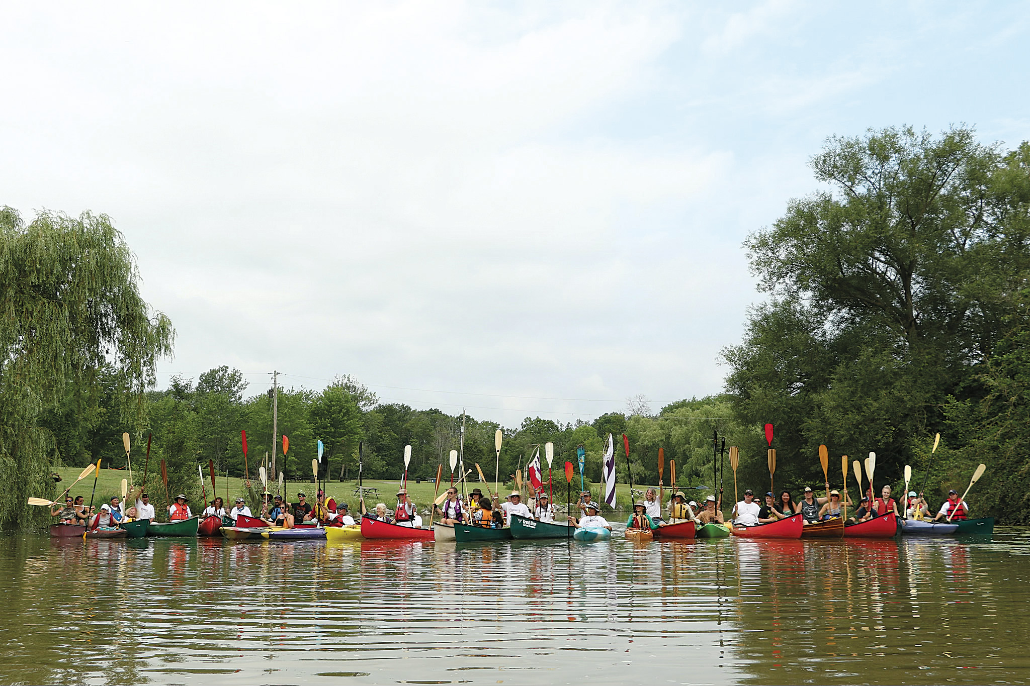 Featured image for Two Row on the Grand has nine years bonding on the river