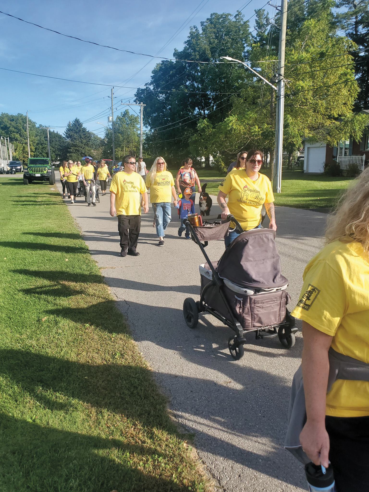 Featured image for True Experience leads residents through Dunnville for annual World Suicide Prevention Day Walk