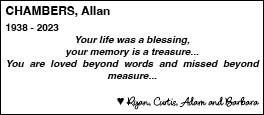 Featured image for Chambers, Allan