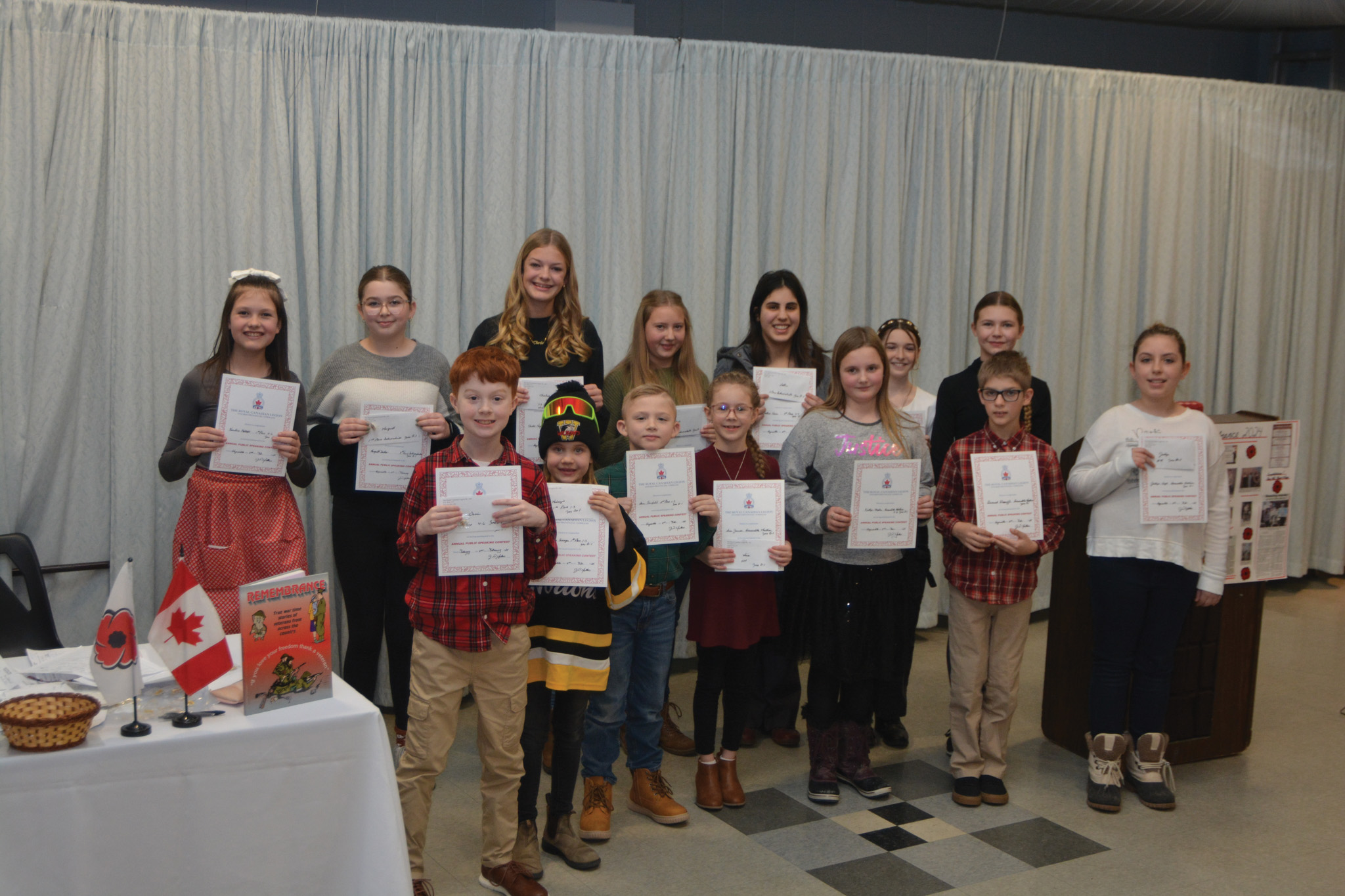 Featured image for Legion public speaking contest held in Hagersville