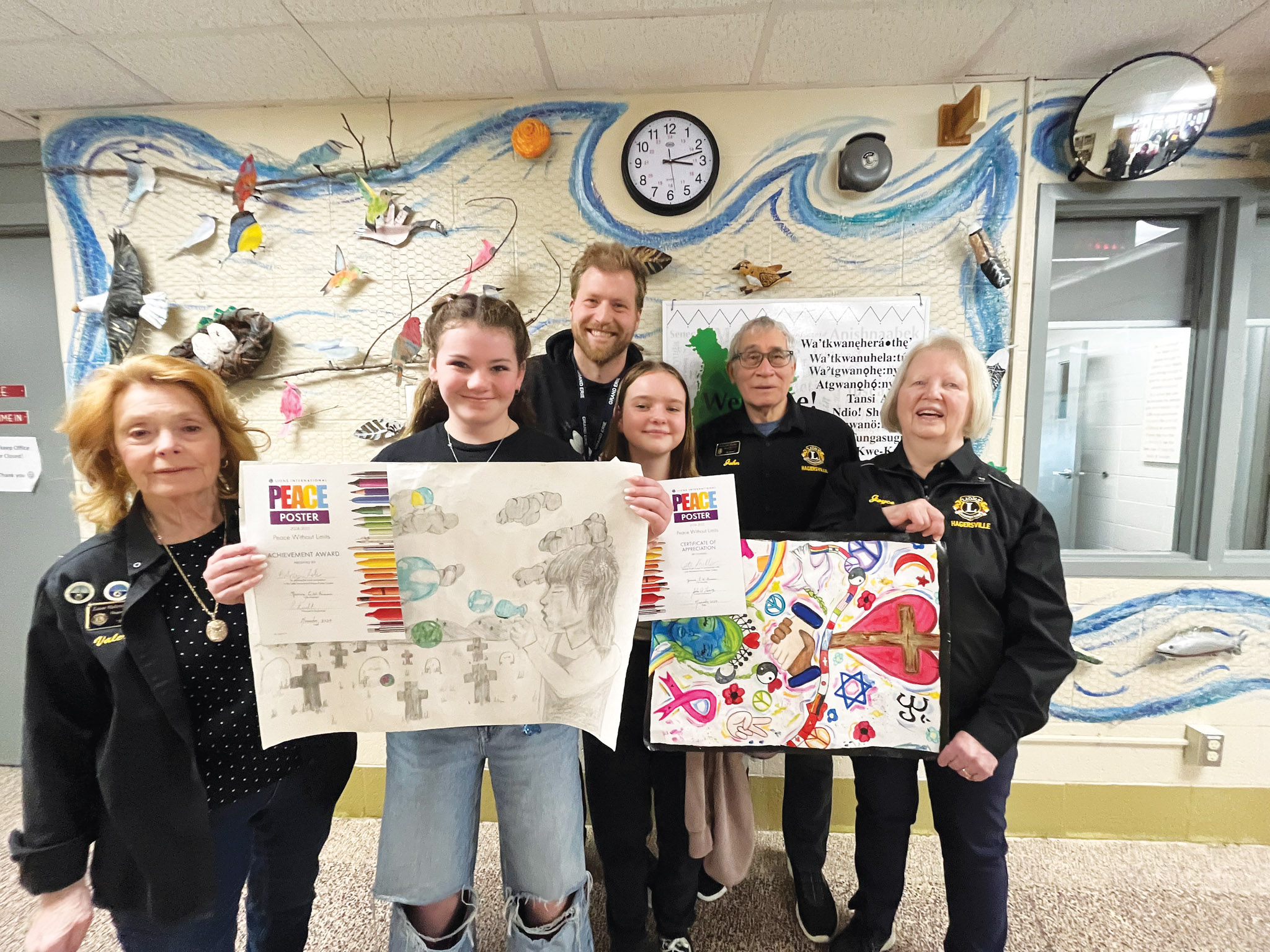 Featured image for Hagersville Lions name Peace Poster contest winners