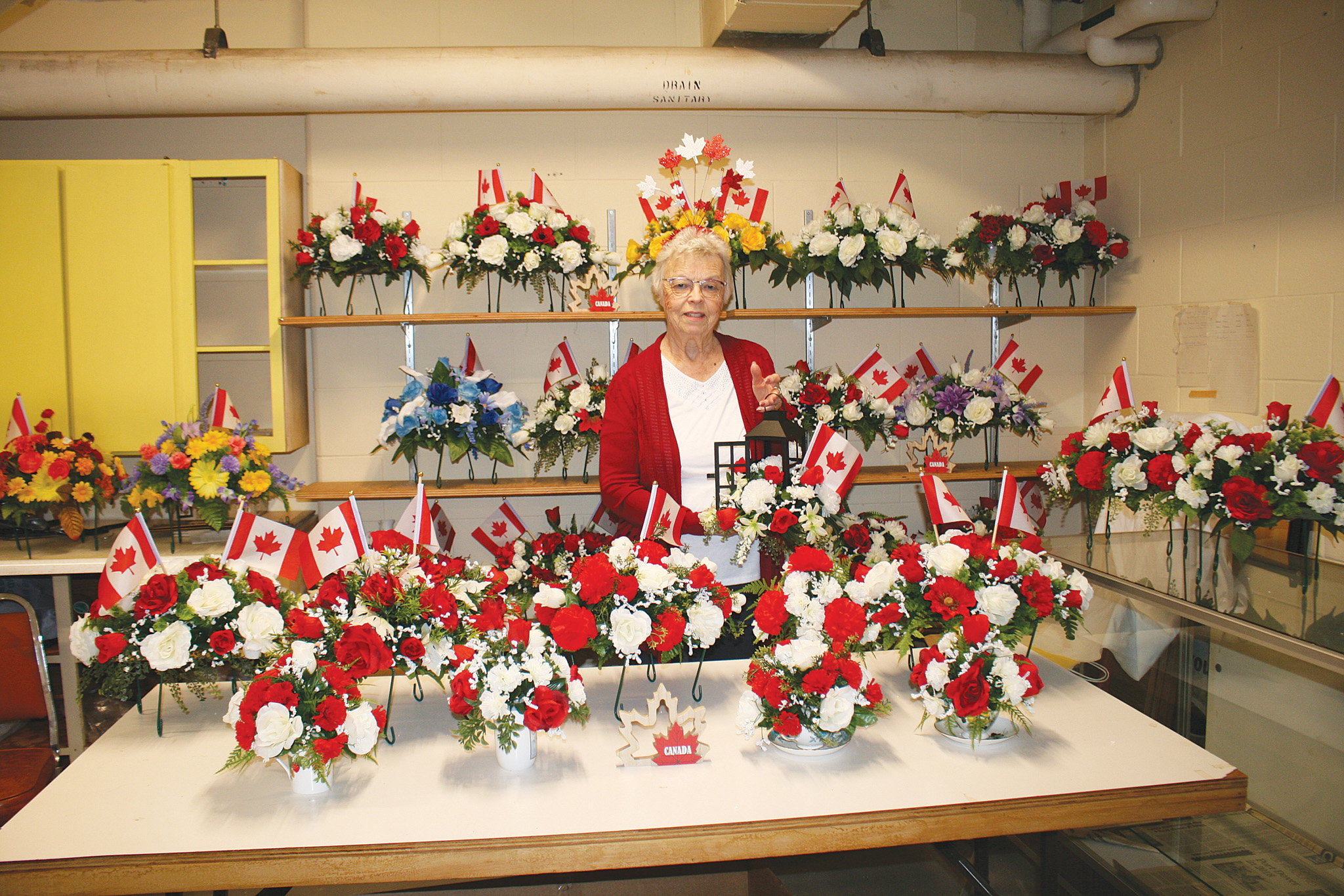 Featured image for WHGH Auxiliary sale honours Canada’s flag