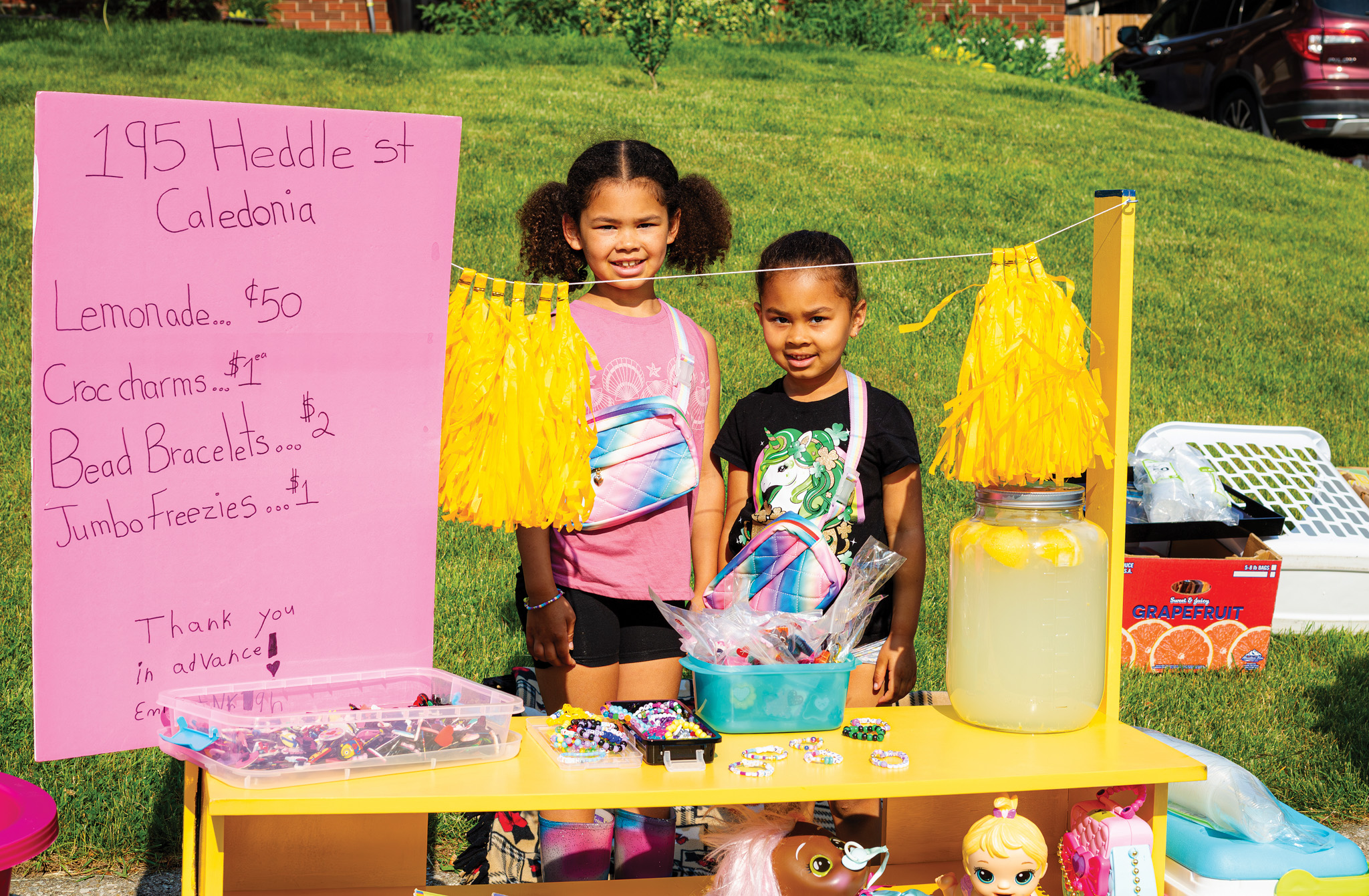 Featured image for Finding treasures at Caledonia’s town wide yard sale