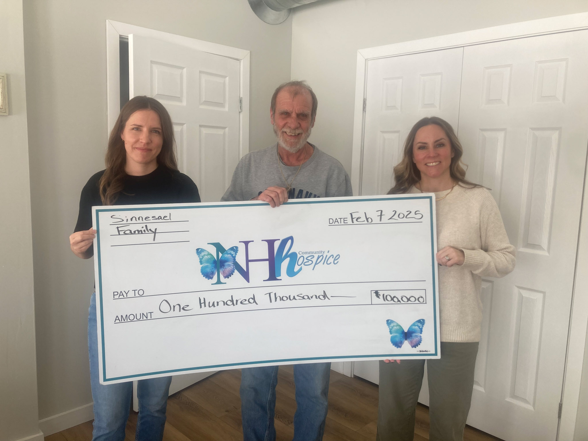 Featured image for Family gifts $100K to support local hospice care