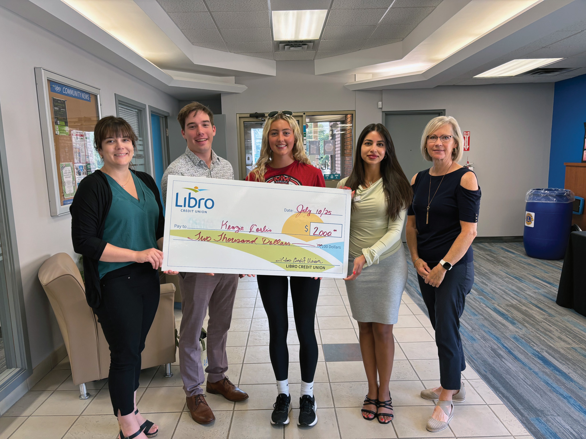Featured image for Student awarded $2,000 scholarship