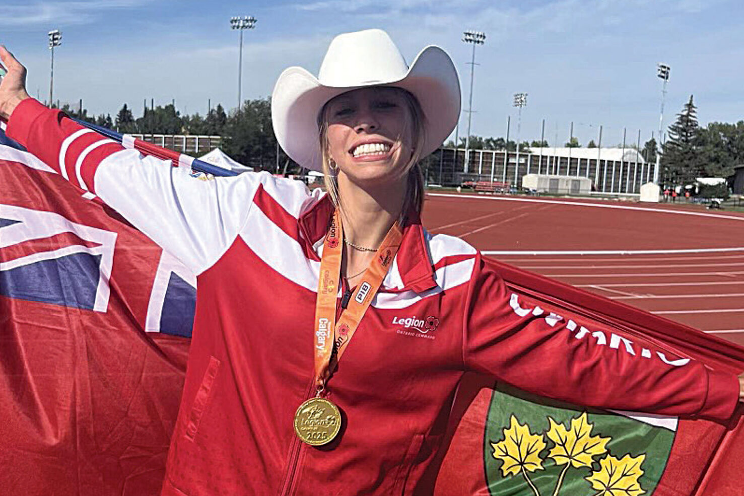 Featured image for Caledonia teen earns national gold in long jump