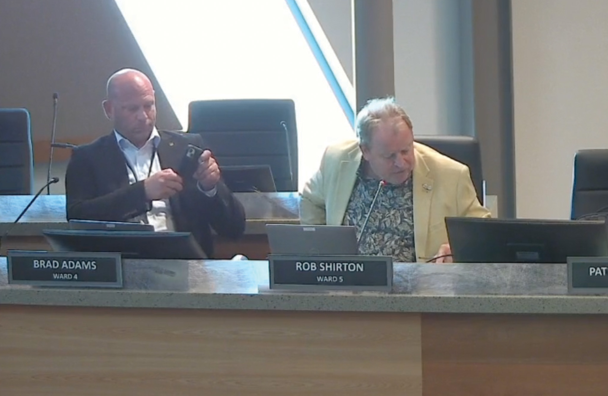 Featured image for Tensions rise between Councillors Adams and Shirton over Nanticoke MZO and alleged phone messages