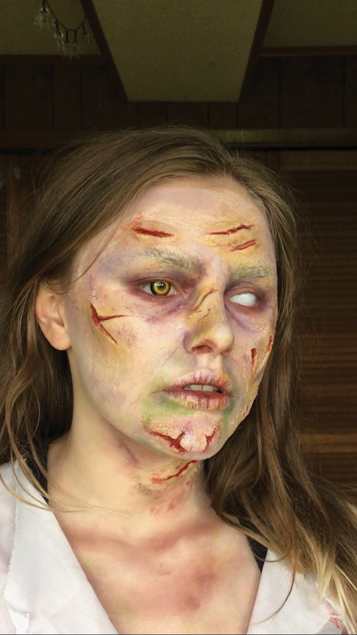Featured image for Fisherville makeup artist vies for top spot in Face of Halloween competition