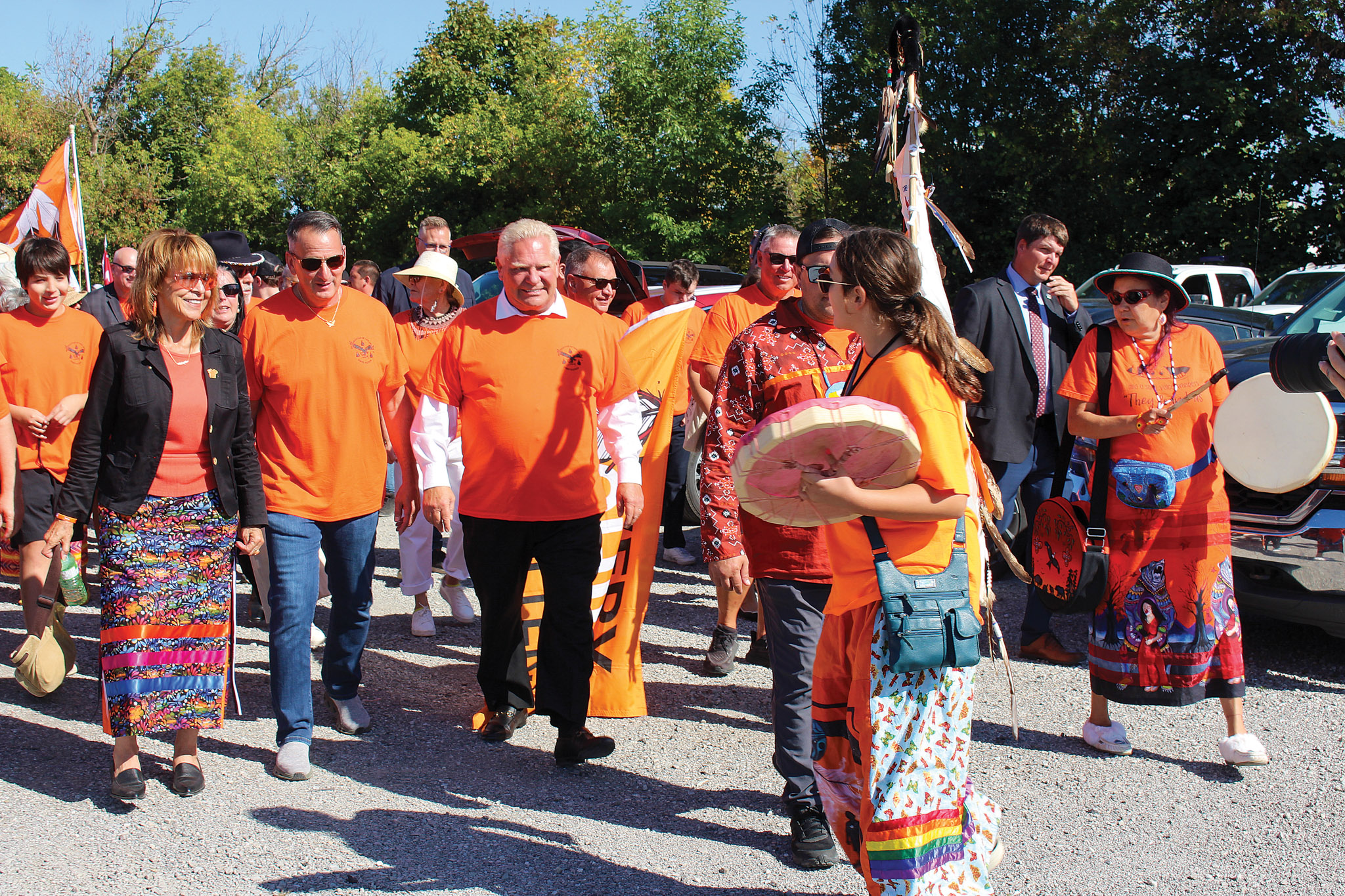 Featured image for Hagersville, MCFN walk together for Truth and Reconciliation