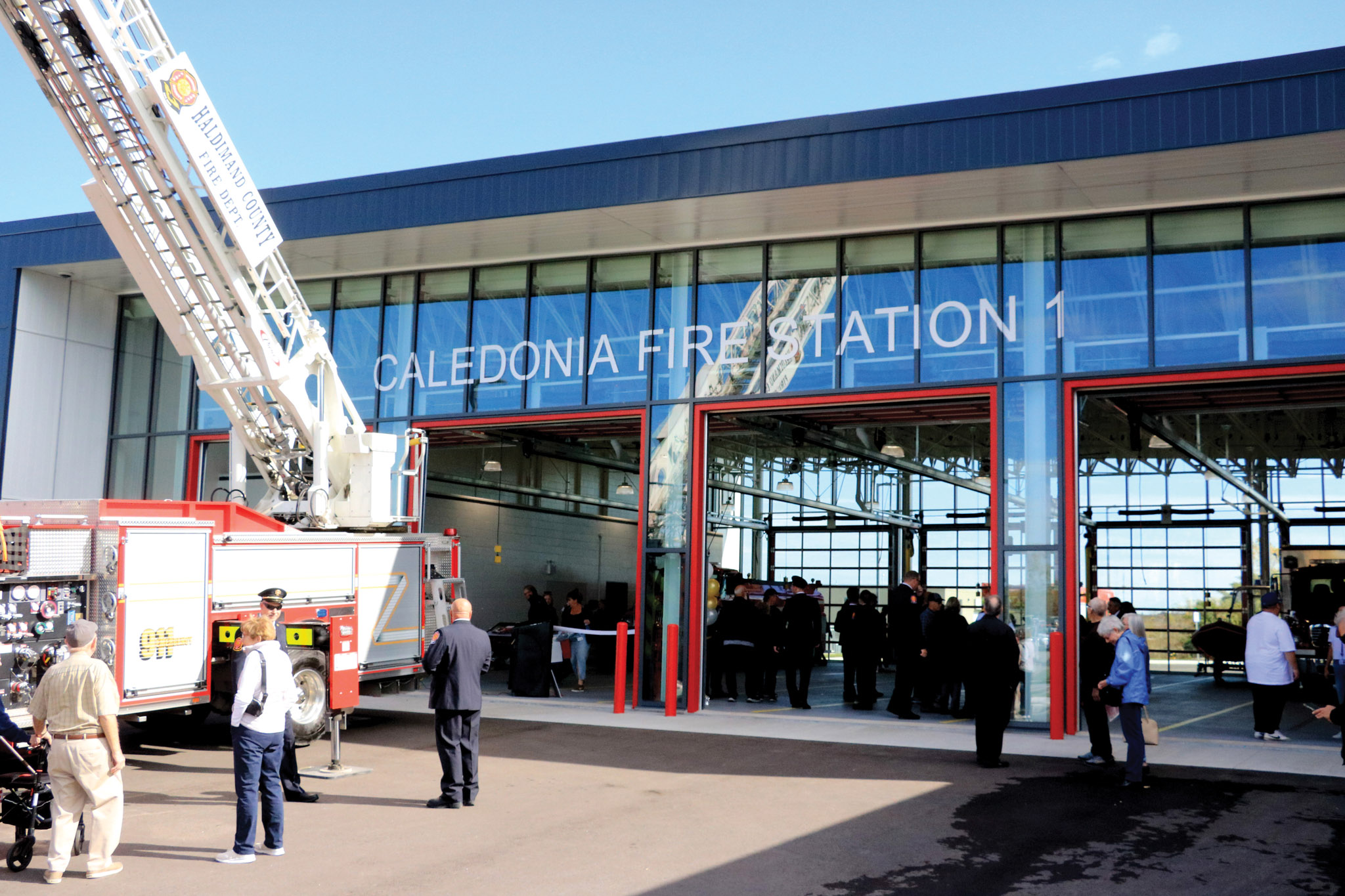Featured image for Caledonia’s new Fire and EMS Station officially opens on Argyle Street North