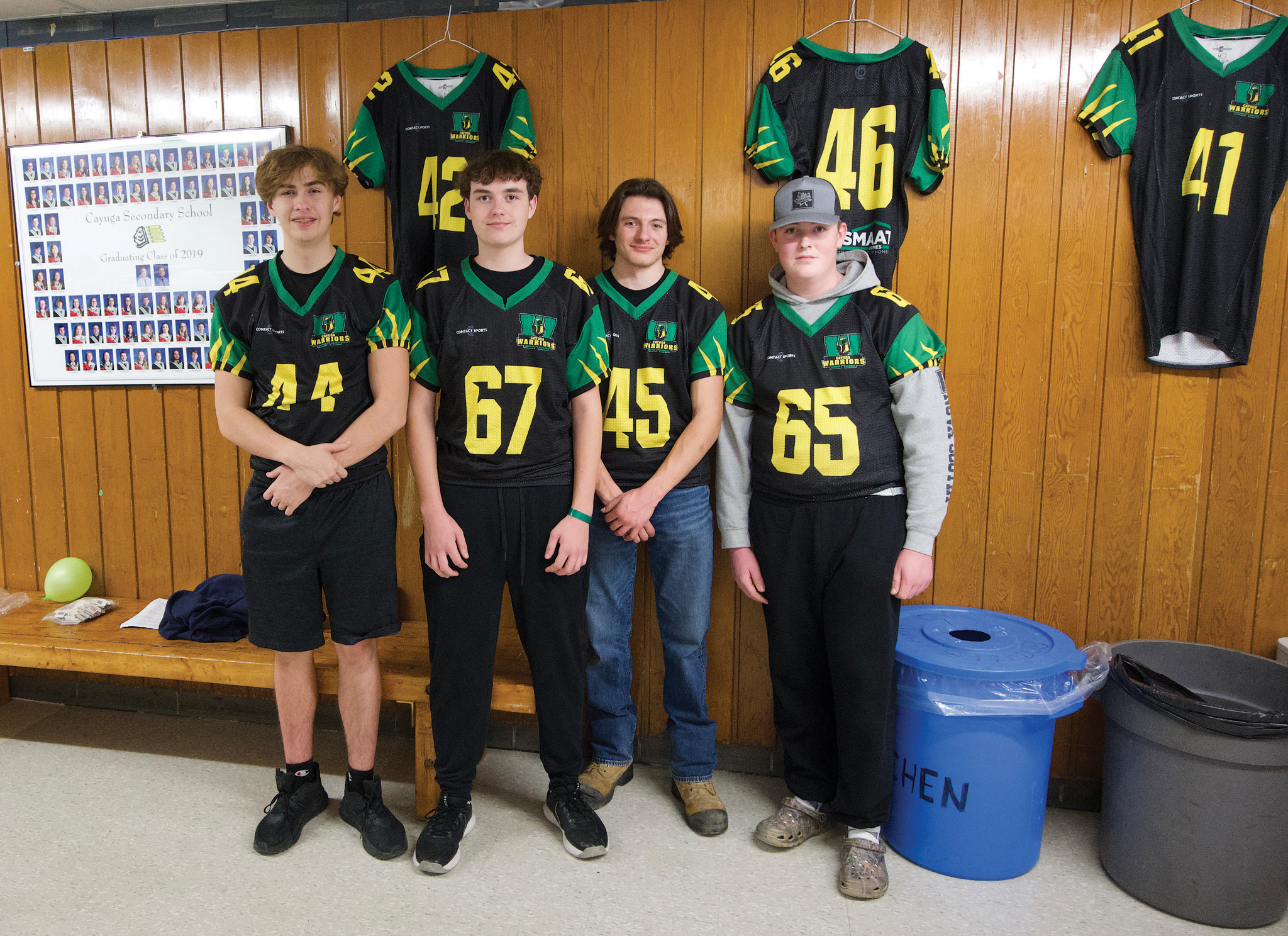 Featured image for Football, spaghetti & bidding: a fun fundraiser at Cayuga Secondary School