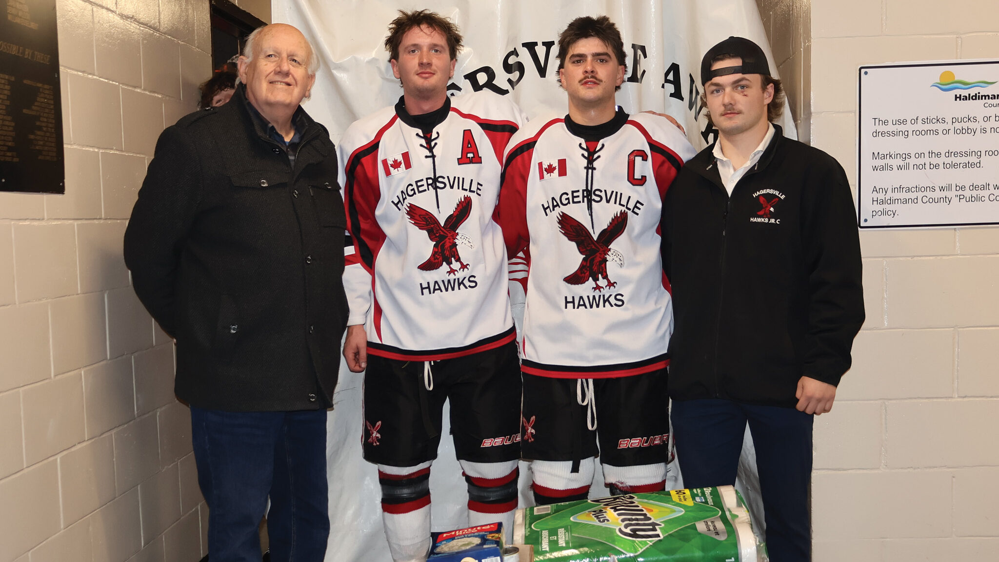 Featured image for Hagersville Hawks netminder Wilson named Player of the Game