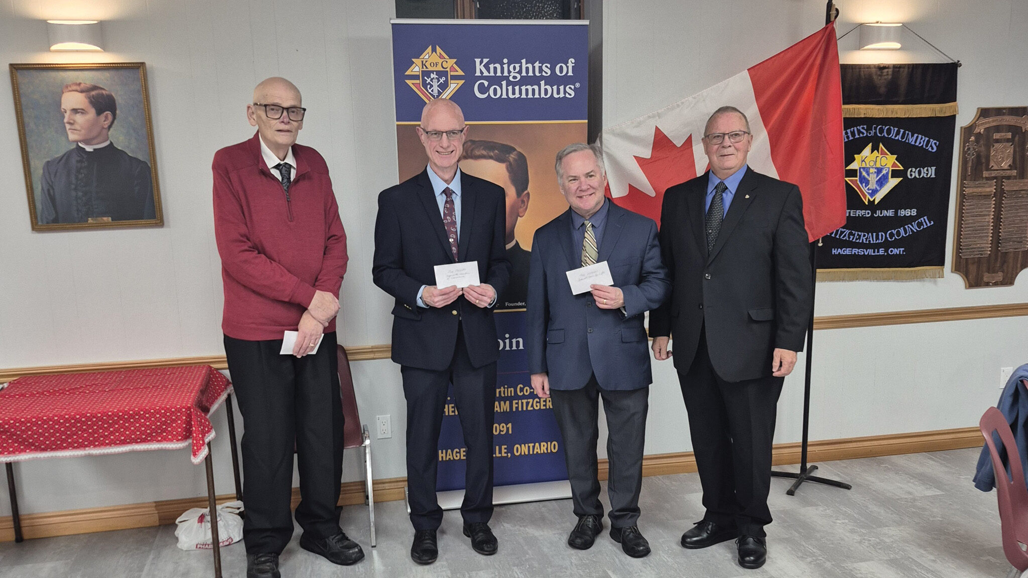 Featured image for Knights of Columbus donate to charities