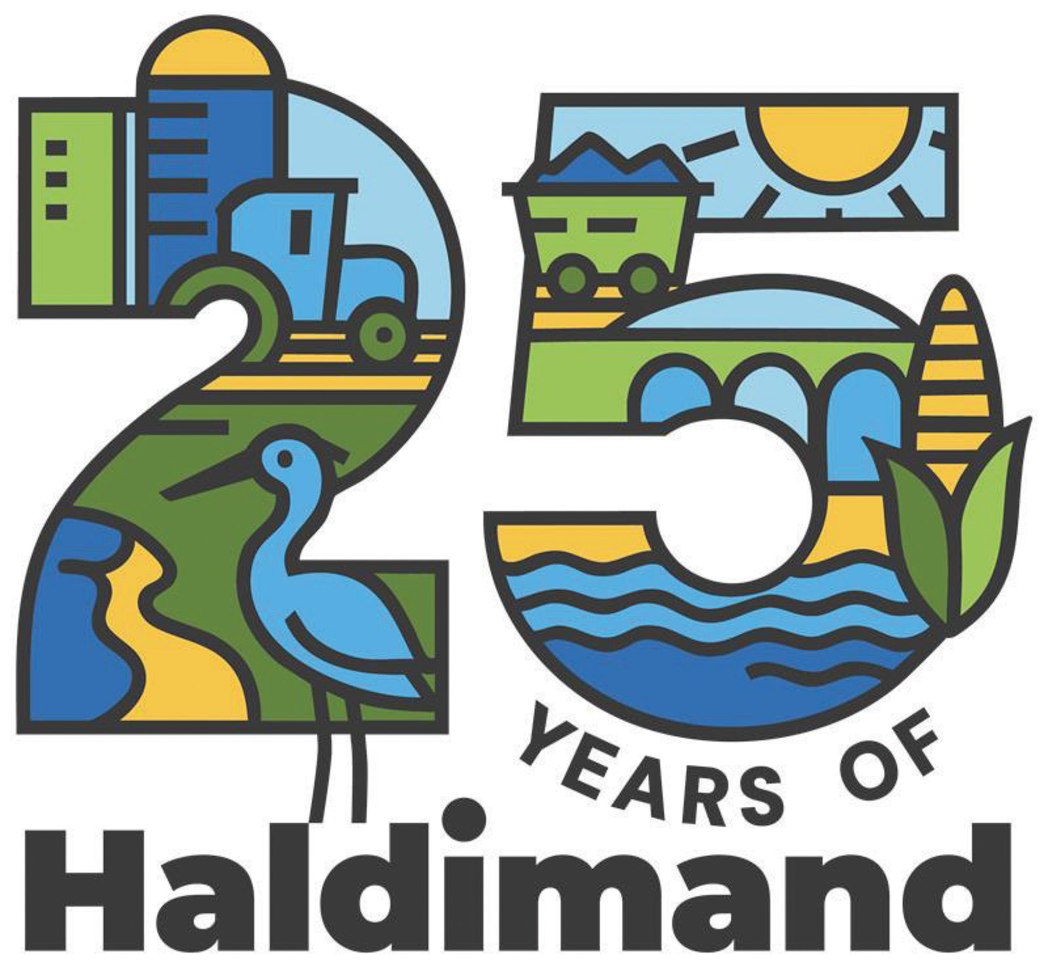 Featured image for Haldimand County unveils 25th anniversary logo