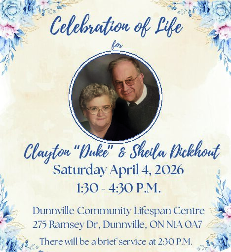 Featured image for Celebration of Life – Dickhout