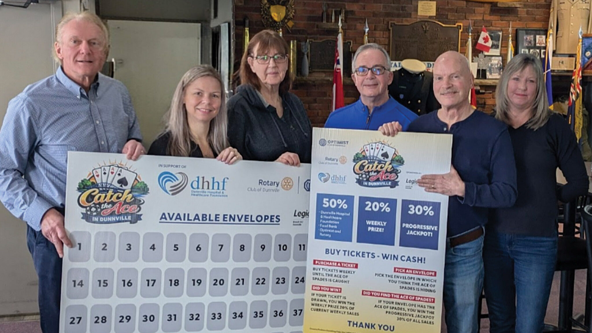 Featured image for Dunnville Optimist, Rotary Clubs teaming up with Legion for another exciting local Catch the Ace