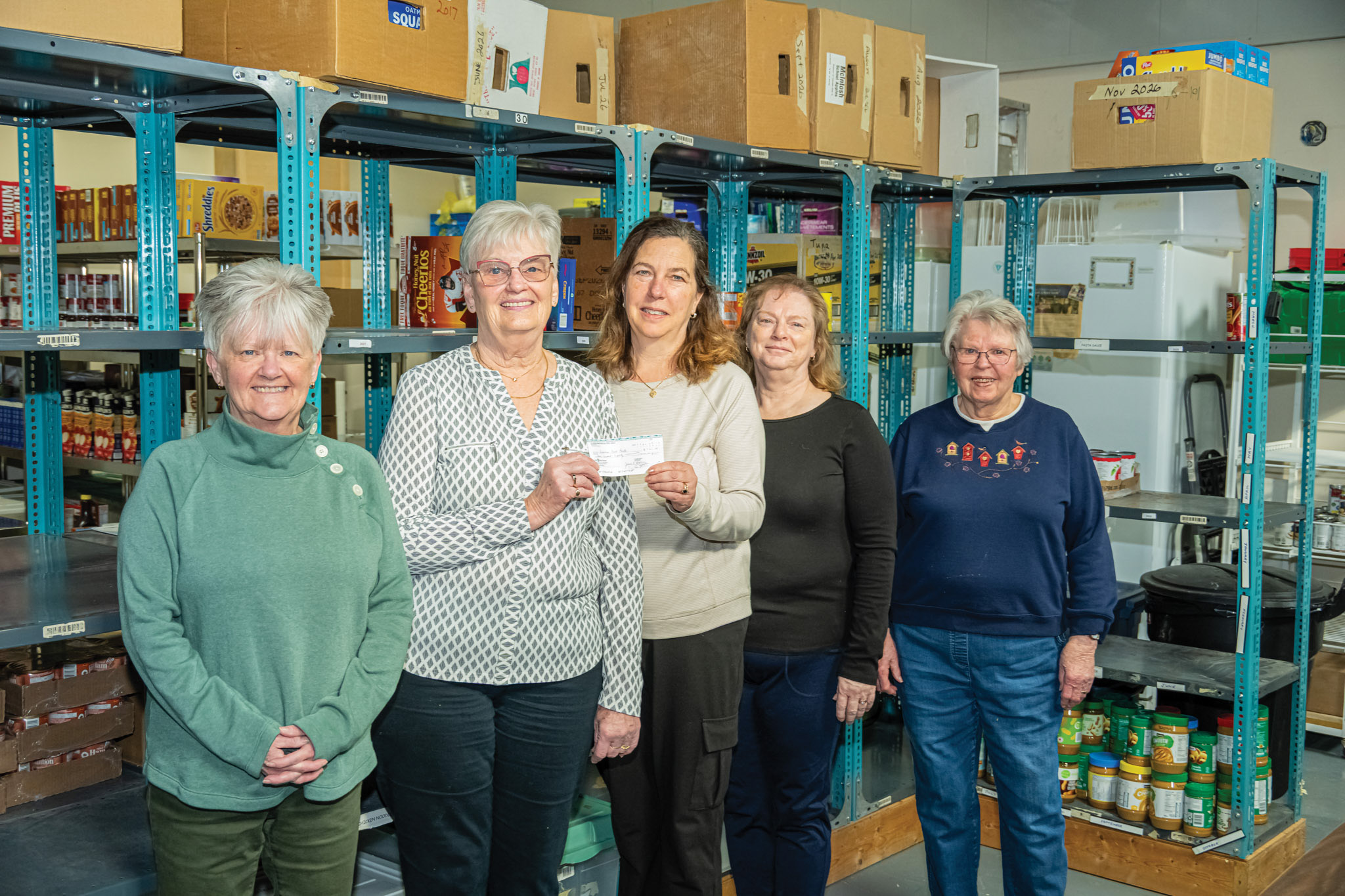 Featured image for Grand River Quilters’ Guild donate to Caledonia and District Food Bank