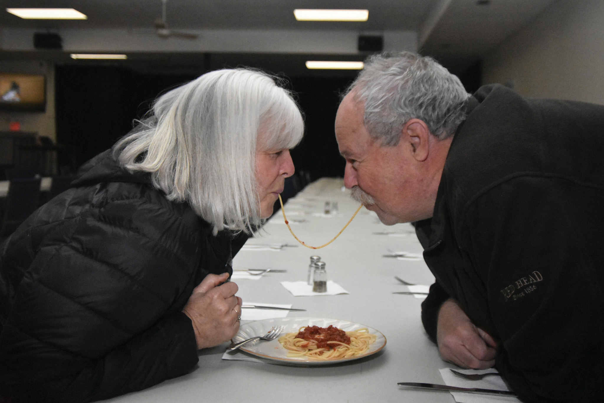 Featured image for Love in the air for a ‘bella notte’ at Optimists’ first pasta dinner fundraiser
