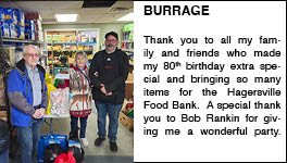 Featured image for Burrage Birthday Thank you