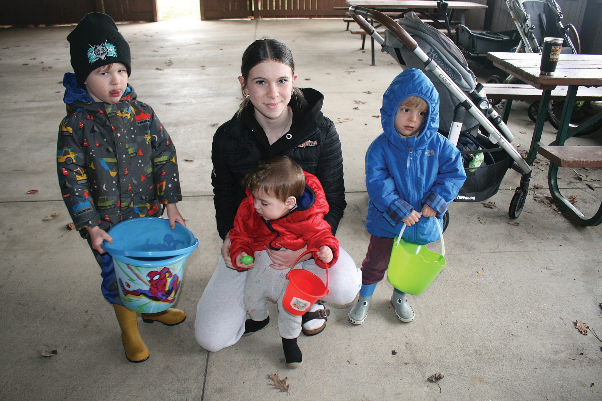 Featured image for Gathering treats at Townsend Lions Easter egg hunt