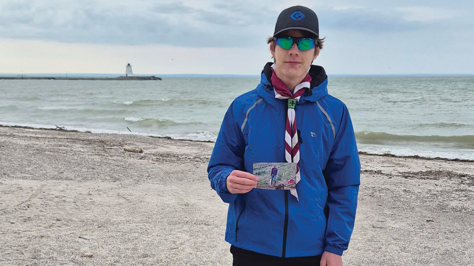 Featured image for 14-year-old honours Nonno with fundraising walk from Lake Erie to Lake Ontario