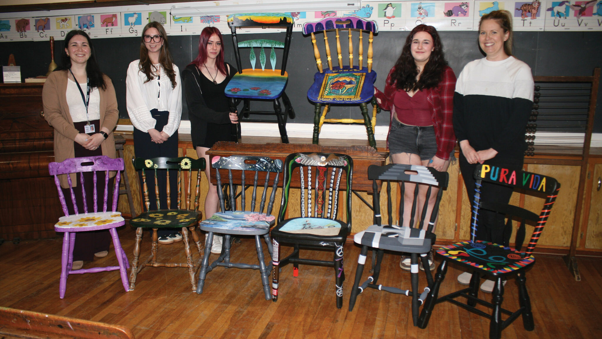 Featured image for ‘We Chair-ish You in Haldimand’ exhibit highlights student artists