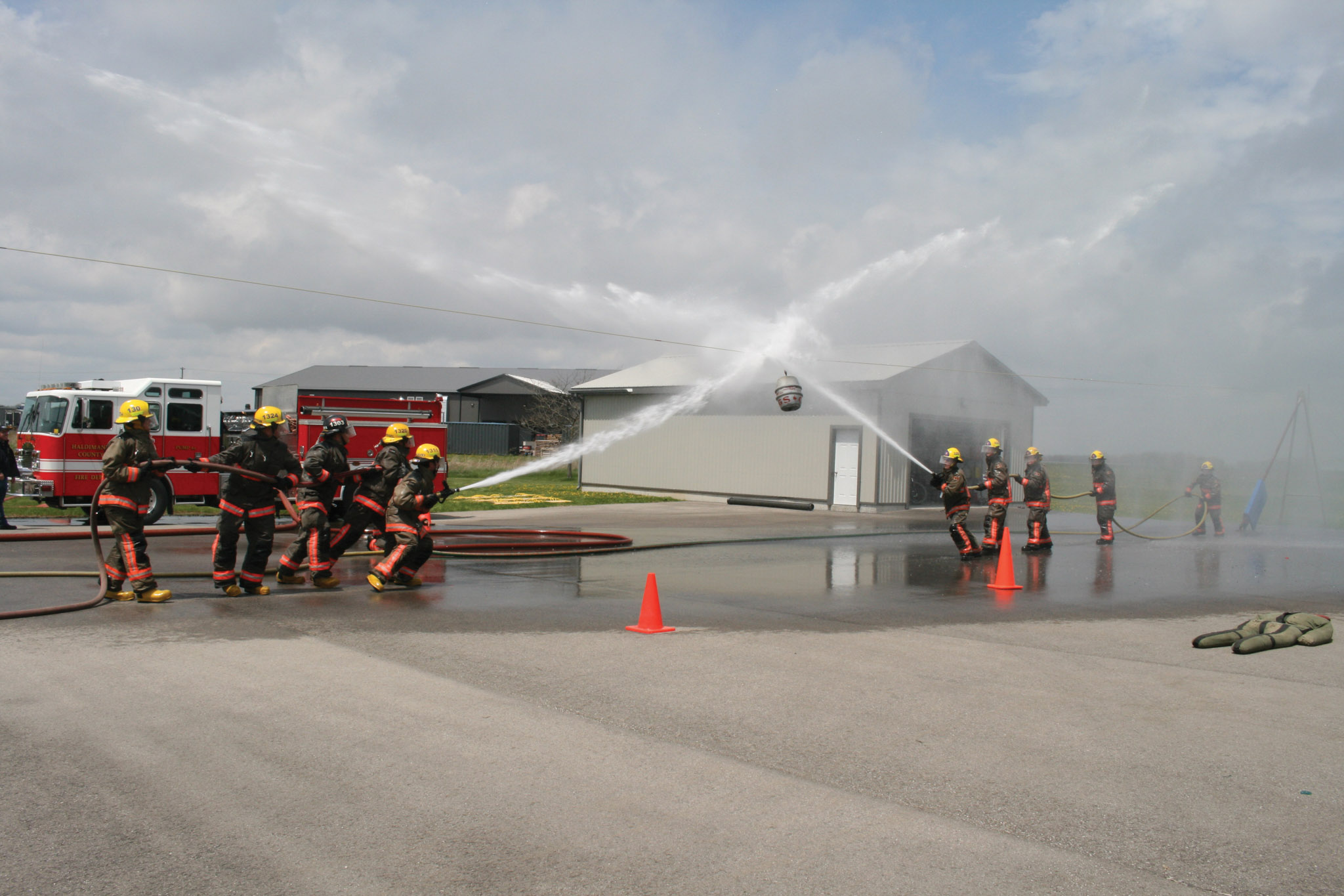 Featured image for Haldimand firefighters showcase skills at annual challenge